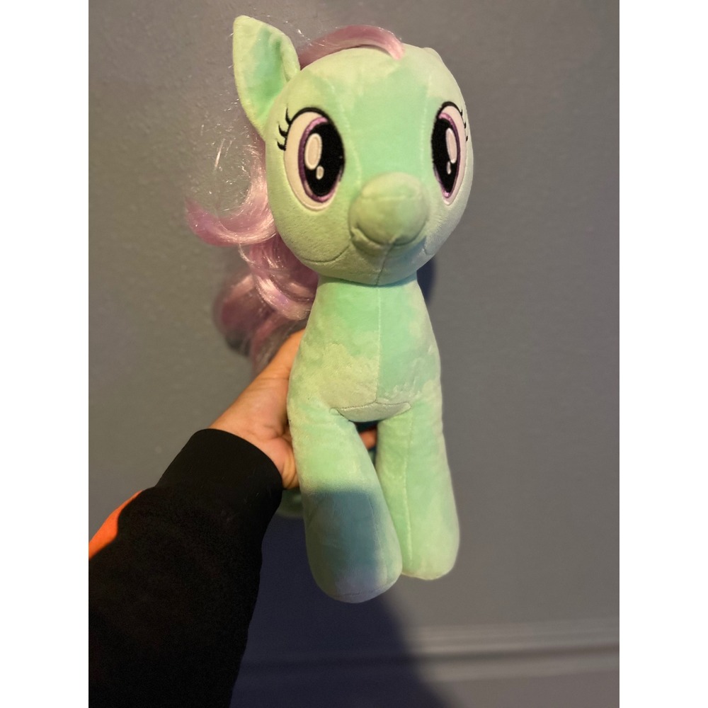 Build-A-Bear My Little Pony Minty Plush Mint Green Pink Hair Peppermint MLP G3